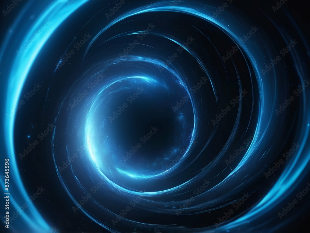 abstract Blur glow background. Galaxy portal Moonlight radiance Defocused neon blue color lunar light sphere in ridged swirl texture tunnel dark black abstract Blur glow background. Galaxy portal Moonlight radiance Defocused neon blue color lunar light sphere in ridged swirl texture tunnel dark black