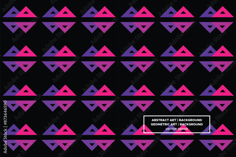 Triangular and Triangle Shapes and Designs Purple and Red Colors Geometric Pattern Abstract Pattern Seamless Triangular and Triangle Shapes and Designs Purple and Red Colors Geometric Pattern Abstract Pattern Seamless