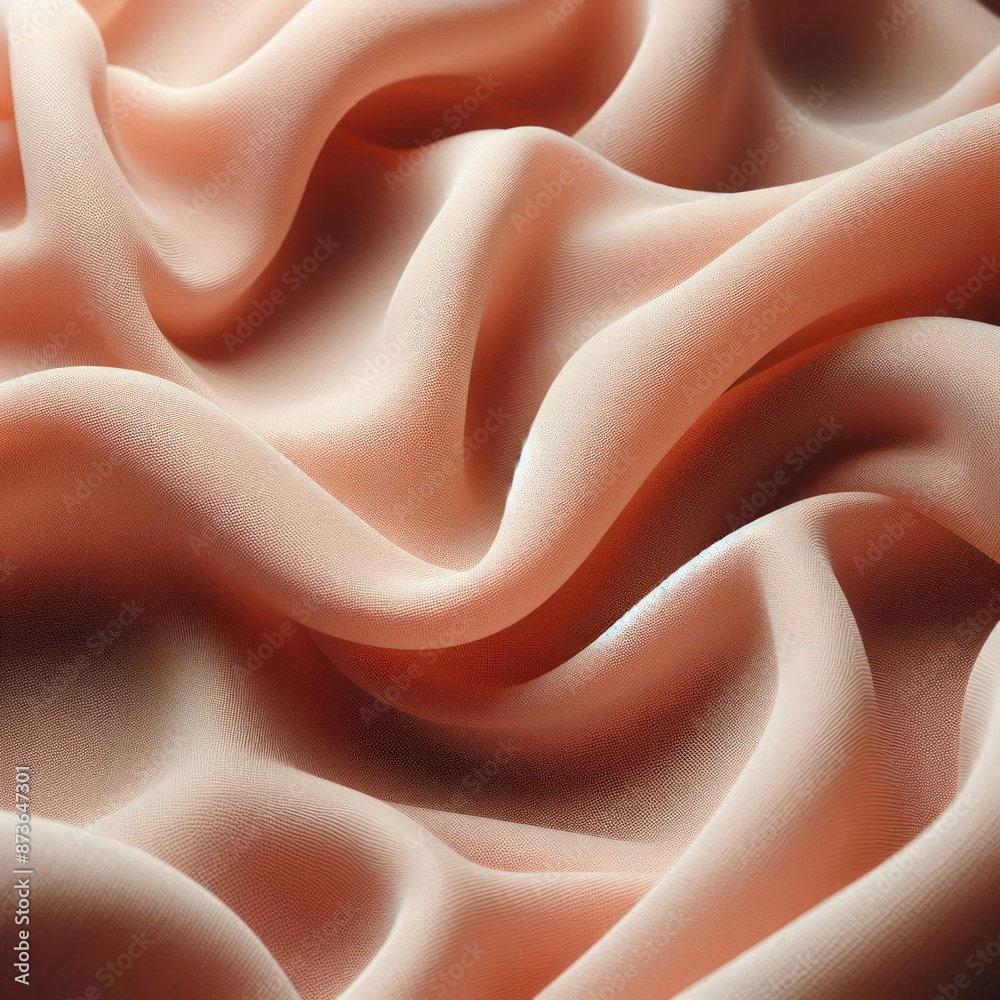 Soft and Smooth Blush-Colored Fabric Detail Soft and Smooth Blush-Colored Fabric Detail