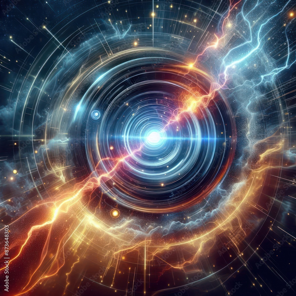 Dynamic Cosmic Action Ultra-Realistic High-Quality Design with Explosive Effects Dynamic Cosmic Action Ultra-Realistic High-Quality Design with Explosive Effects