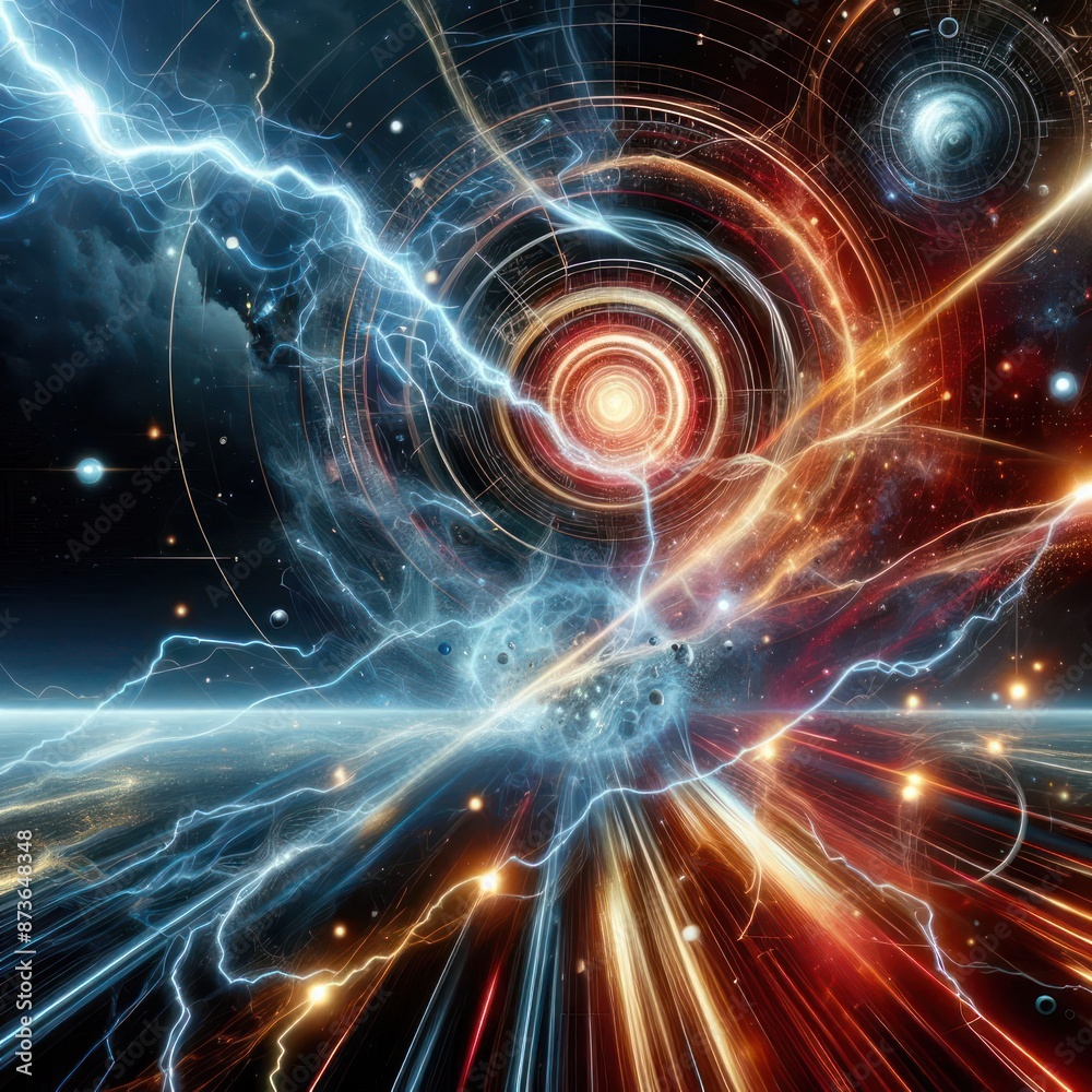 Dynamic Cosmic Action Ultra-Realistic High-Quality Design with Explosive Effects Dynamic Cosmic Action Ultra-Realistic High-Quality Design with Explosive Effects