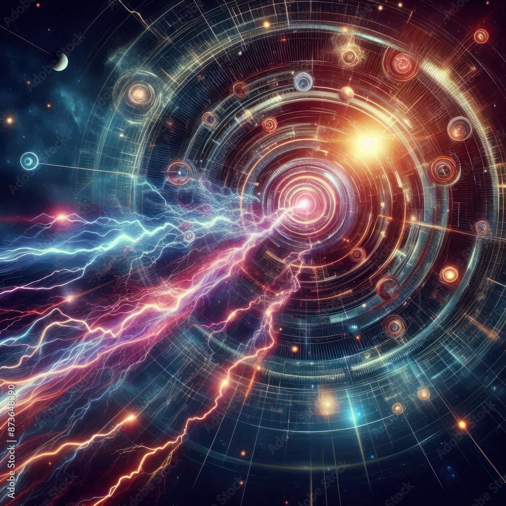 Dynamic Cosmic Action Ultra-Realistic High-Quality Design with Explosive Effects Dynamic Cosmic Action Ultra-Realistic High-Quality Design with Explosive Effects