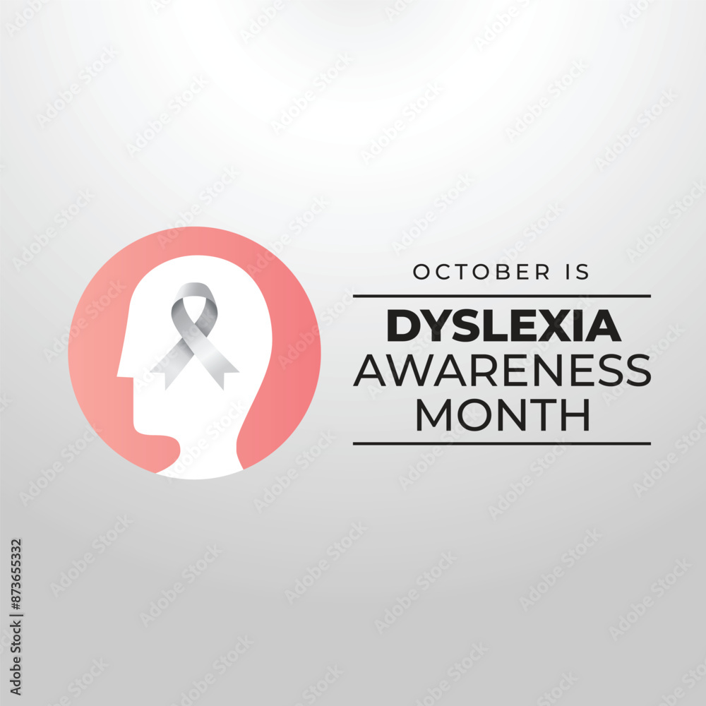 vector graphic of Dyslexia Awareness Month ideal for Dyslexia Awareness Month celebration. vector graphic of Dyslexia Awareness Month ideal for Dyslexia Awareness Month celebration.
