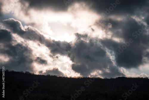 Dramatic Skies Over the Galapagos Islands