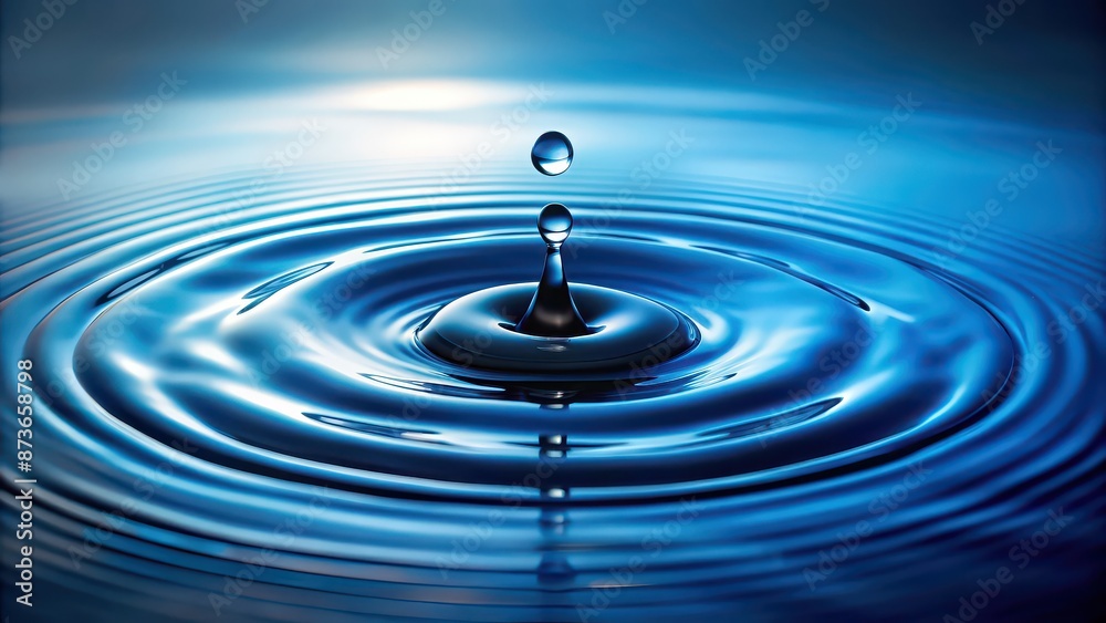 Tranquil water droplet ripples spread across a calm surface, water, droplet, ripples, waves, peaceful, serene, reflection Tranquil water droplet ripples spread across a calm surface, water, droplet, ripples, waves, peaceful, serene, reflection