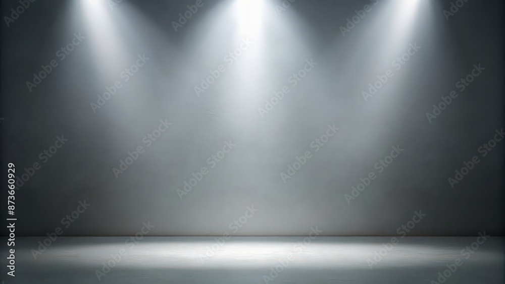 Gray background with subtle lighting and shadows for product presentation, gray, background, product, presentation