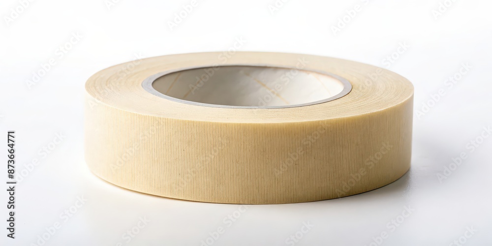 Roll of masking tape for DIY projects and home repairs, masking tape, adhesive, painting, household, tool, repair Roll of masking tape for DIY projects and home repairs, masking tape, adhesive, painting, household, tool, repair