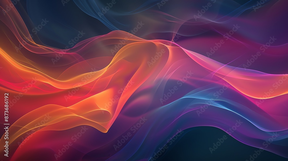 colorful wave abstract background colorful wave abstract background