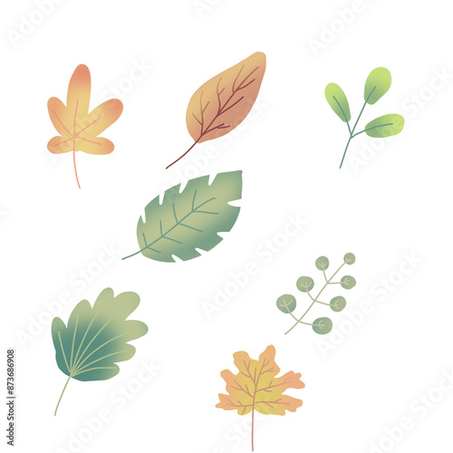 set of leaves