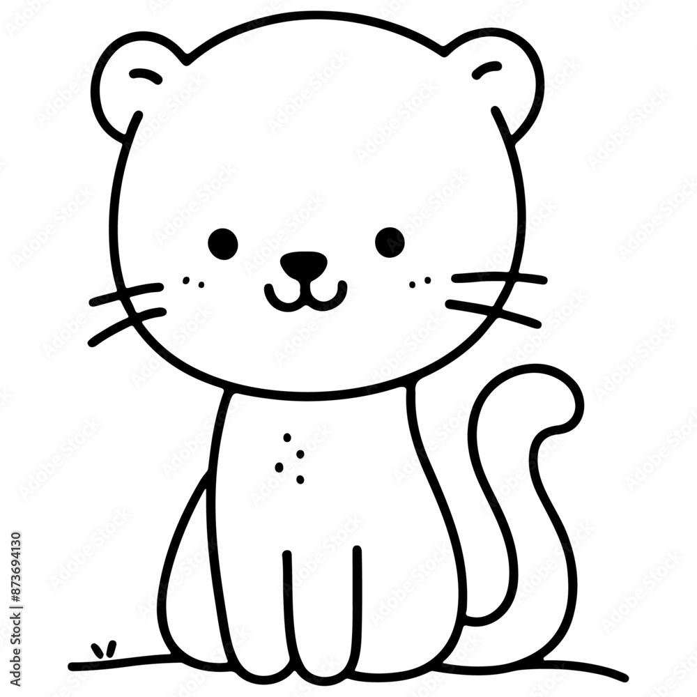 cute animal doodle cartoon design hand drawn wild animal pet and farm animal cute animal doodle cartoon design hand drawn wild animal pet and farm animal