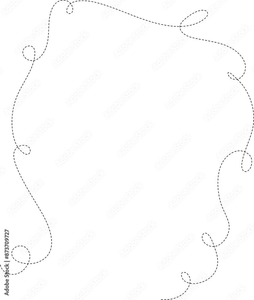 Dash line element Dash line element