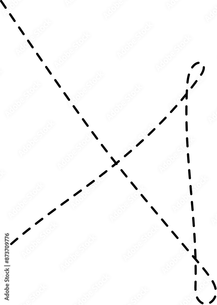 Dash line element