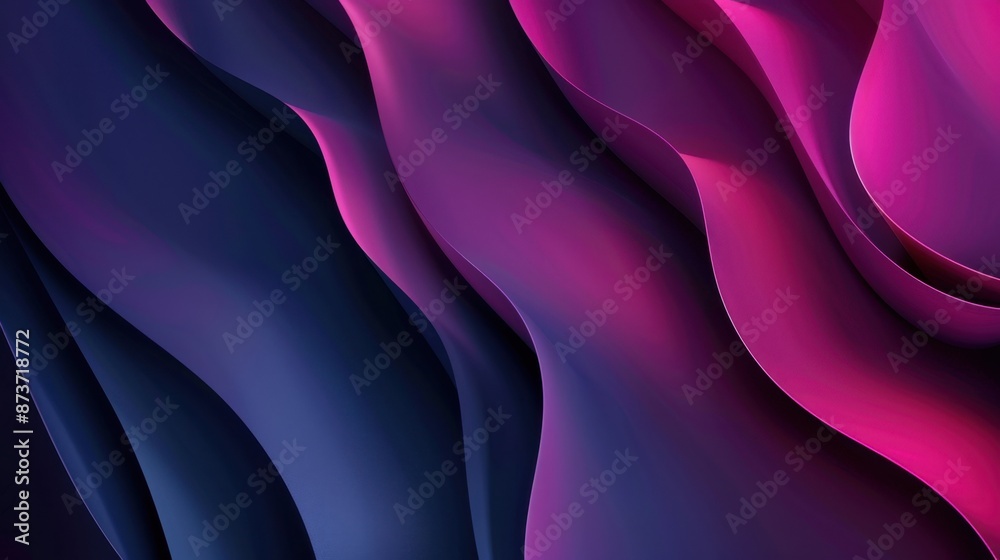 Obraz premium Abstract Swirling Purple and Pink Background