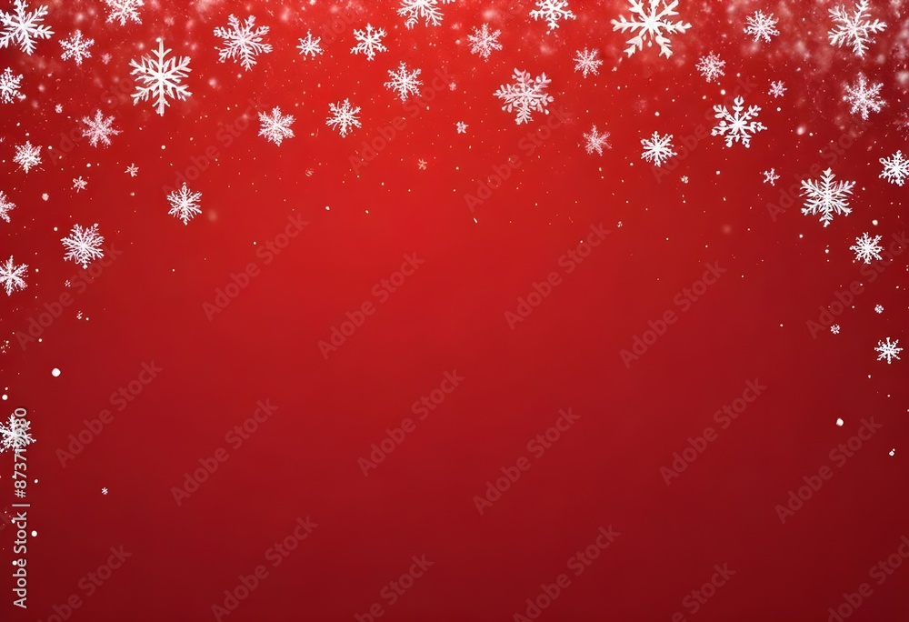 Creative Christmas frames on a red background. Xmas and New Year holiday, banner, postcard, invitation, celebration. Flat lay. Generative AI Creative Christmas frames on a red background. Xmas and New Year holiday, banner, postcard, invitation, celebration. Flat lay. Generative AI