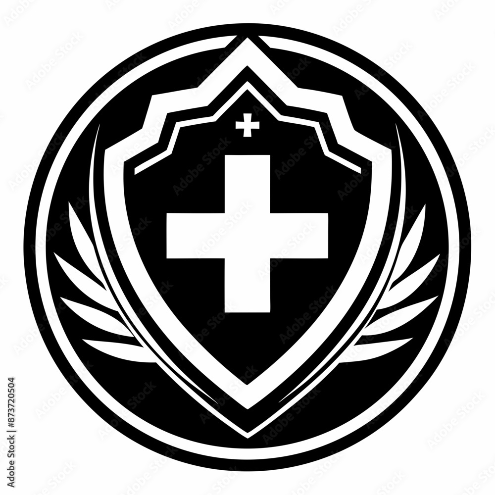 Obraz premium Medical vector logo template Vector Design