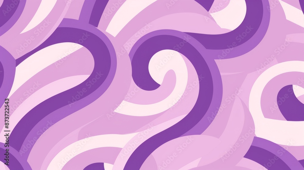 Abstract background featuring a swirling pattern of purple and white Abstract background featuring a swirling pattern of purple and white
