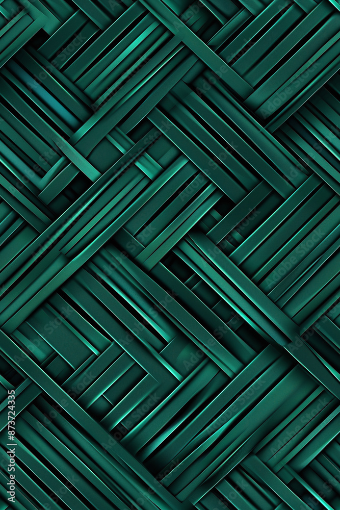 abstract background with fine grid lines like a wickerwork of a basket in green on a black background for concept network abstract background with fine grid lines like a wickerwork of a basket in green on a black background for concept network