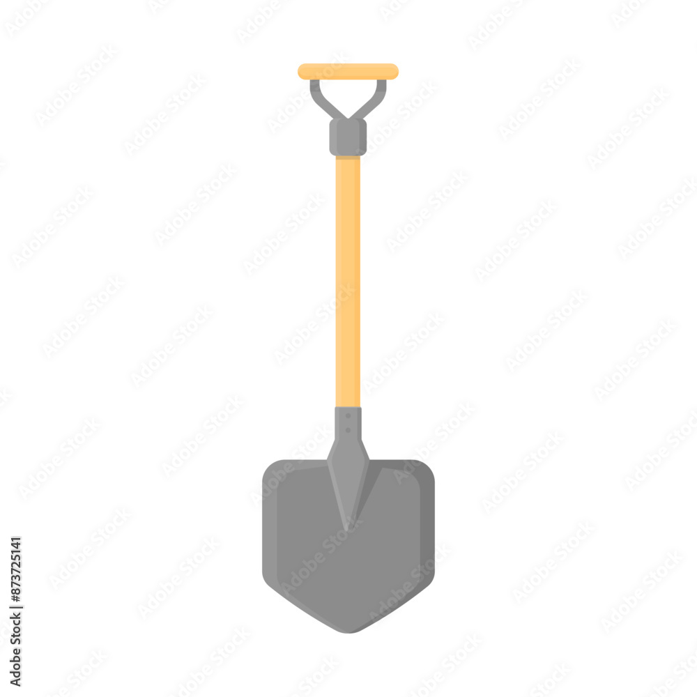 Shovel isolated on white background Shovel isolated on white background