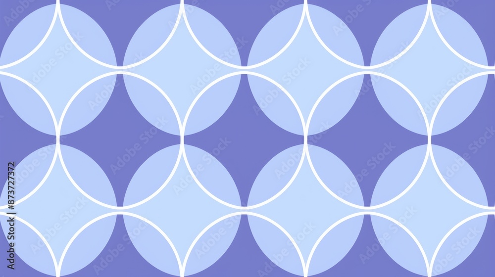 A pattern of overlapping circles, creating a geometric design. The circles are in shades of blue, with white outlines A pattern of overlapping circles, creating a geometric design. The circles are in shades of blue, with white outlines