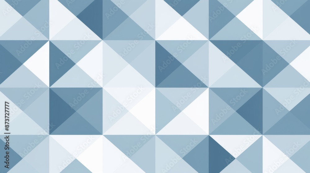 A pattern of light blue and white triangles forming squares A pattern of light blue and white triangles forming squares
