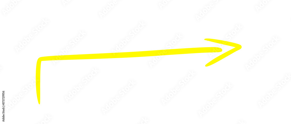 Symbol element arrow direction right, illustration