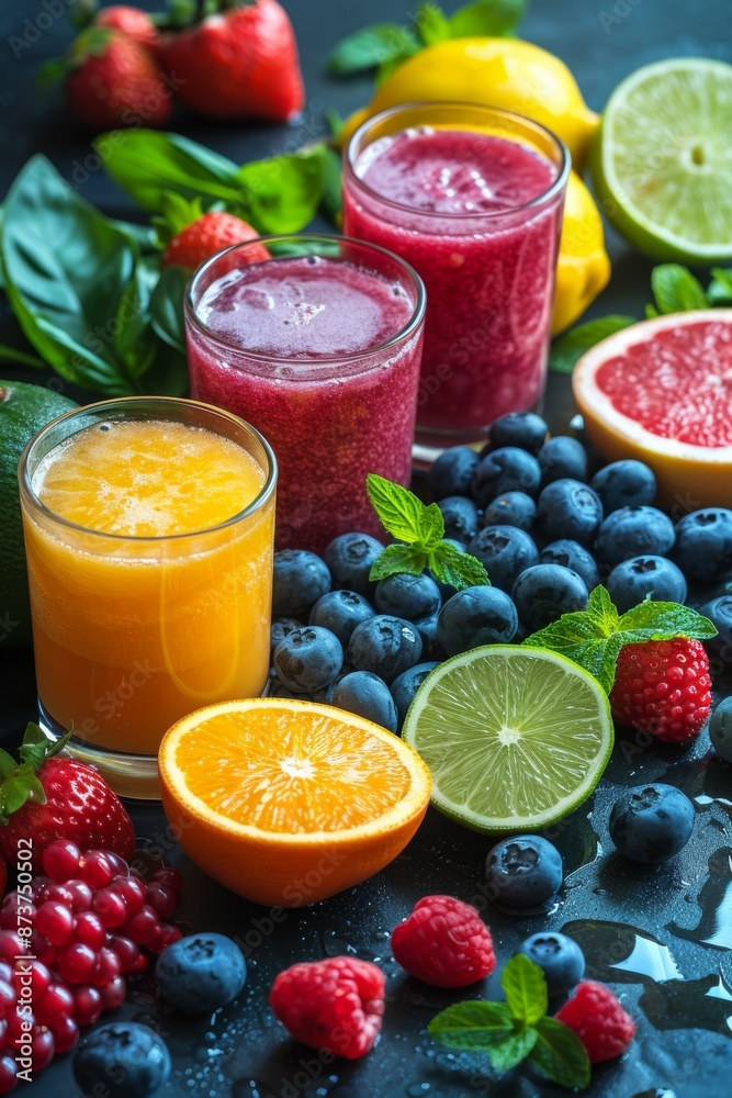 Fresh healthy fruit juice, drink. Vitamins, fitness drink, health food.
Fresh healthy fruit juice, drink. Vitamins, fitness drink, health food.