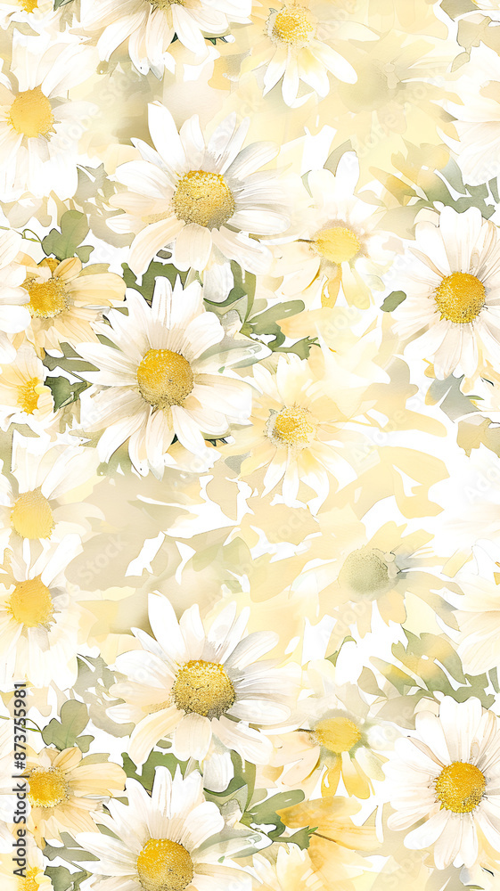Idea for designing a cute daisy bookmark.