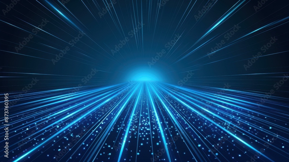Futuristic abstract background with glowing lights in a vector illustration. Futuristic abstract background with glowing lights in a vector illustration.