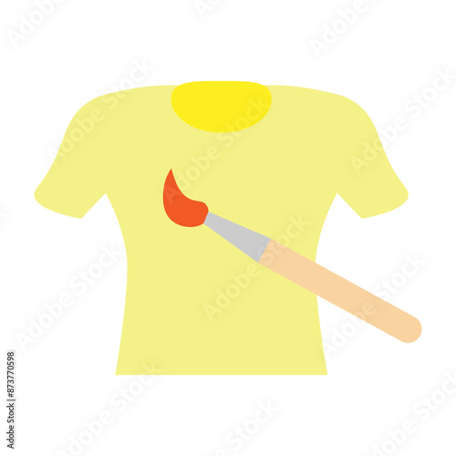 Shirt Design Vector Flat Icon Design