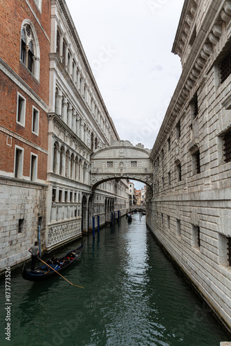 So named bridge of Sighs in Venice © rninov