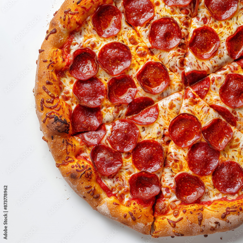 Pepperoni Pizza with Cheese Pepperoni Pizza with Cheese