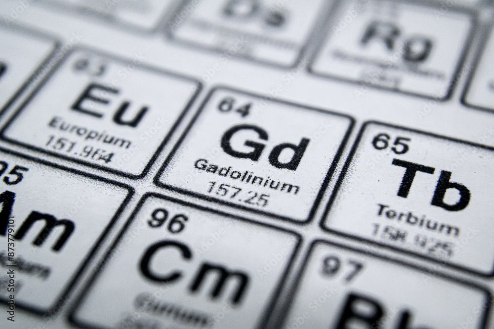 periodic table of element gadolinium periodic table of element gadolinium