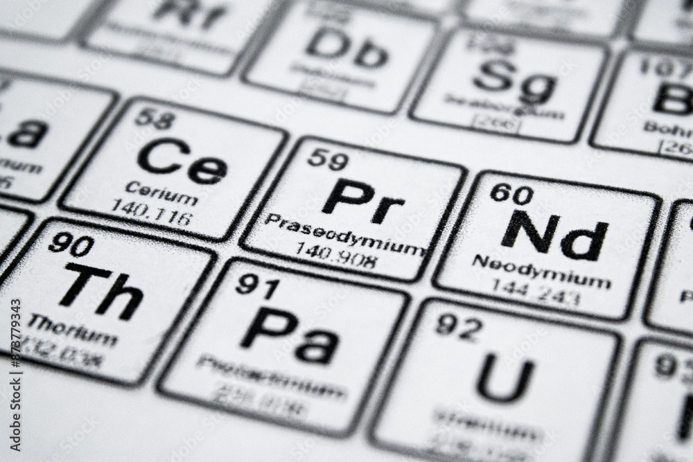 periodic table of element praseodymium periodic table of element praseodymium