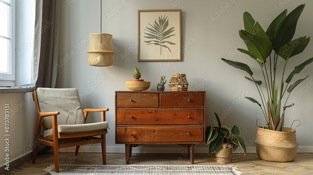 Mid-Century Modern Interior Design with Natural Elements Mid-Century Modern Interior Design with Natural Elements