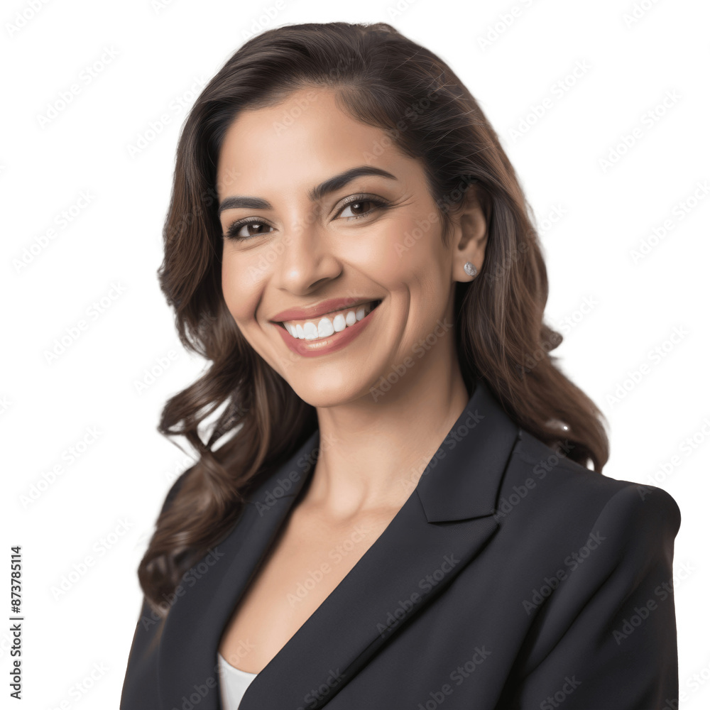 portrait of a smiling business woman in suit isolated on transparent background portrait of a smiling business woman in suit isolated on transparent background