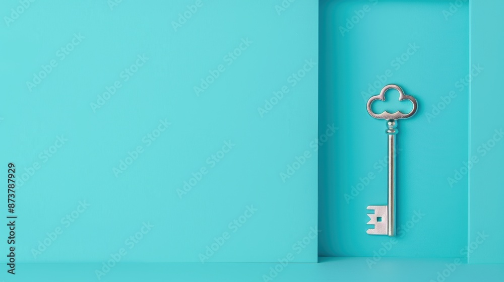 A minimalist image of a single key against a blank background, emphasizing the simplicity and power of key symbolism in transformation and change. A minimalist image of a single key against a blank background, emphasizing the simplicity and power of key symbolism in transformation and change.