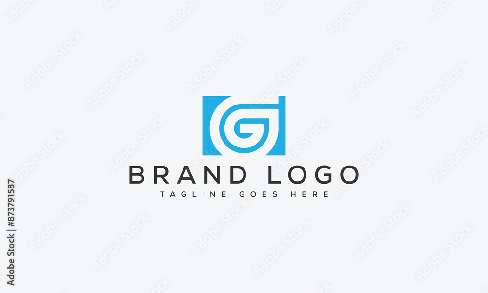 letter GG logo design vector template design for brand. letter GG logo design vector template design for brand.
