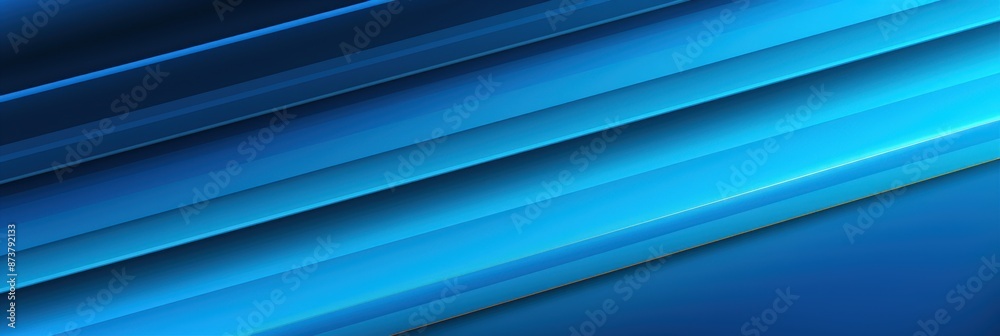 Fototapeta premium Abstract Blue Stripes