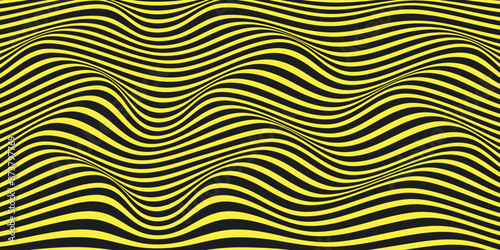 abstract wave background. Minimal round lines abstract background. Thin line wavy abstract vector background.