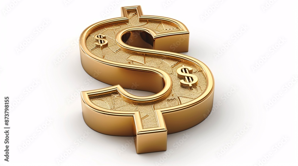 Monetary symbol isolated on a white background. Monetary symbol isolated on a white background.