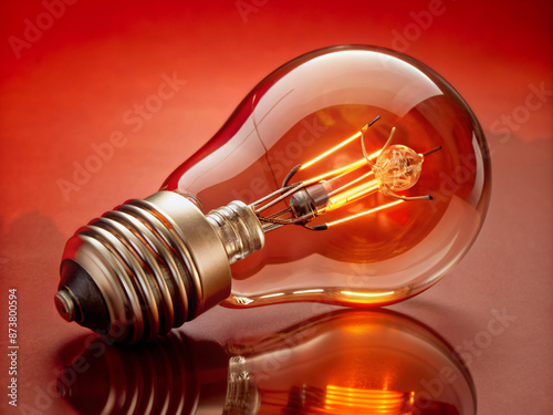 Wallpaper Mural light bulb, energy, glass, isolated, white, electric, power, lightbulb, bright, object, lighting, equipment, idea Torontodigital.ca