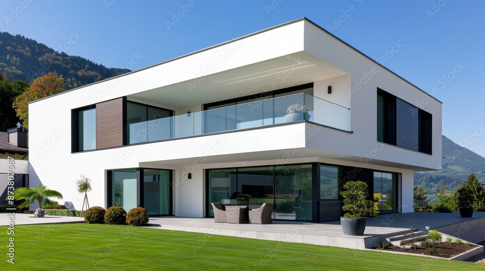 Development of a contemporary edifice, highlighting the application of various formulas and finishes, seamless integration of surfaces and structures Development of a contemporary edifice, highlighting the application of various formulas and finishes, seamless integration of surfaces and structures