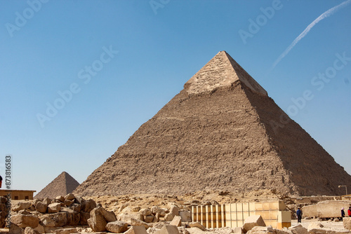 Tableau sur toile pyramids of giza