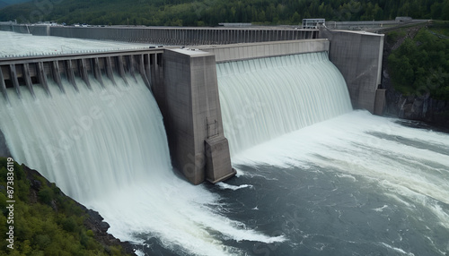 dam on the river