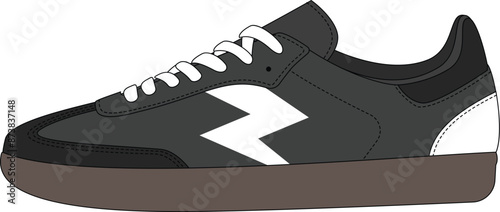 sneakers vector illustration