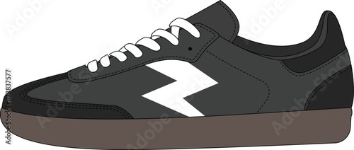 sneakers vector illustration