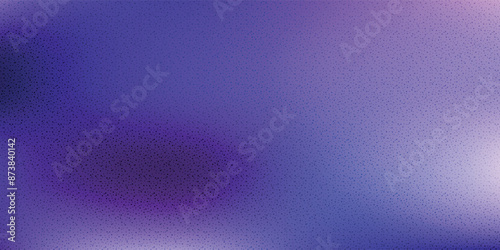 Dark grainy color gradient wave background, purple red yellow blue green colors banner poster cover abstract design, black copy space
