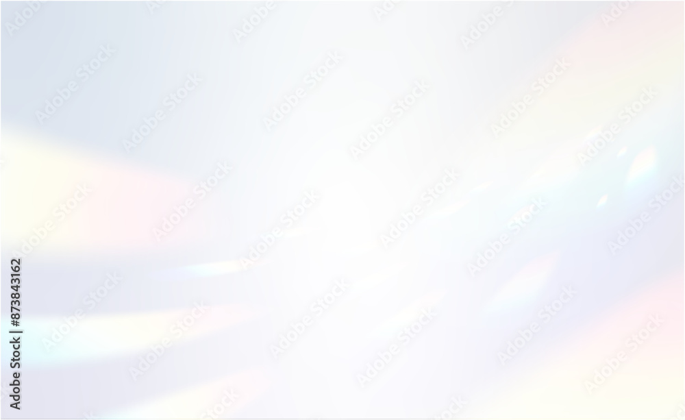 Image background of a prism shining in seven colors
