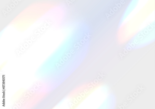 Image background of a prism shining in seven colors
