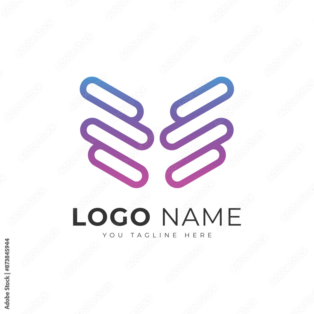 Obraz premium monogram logo design templates inspiration